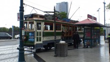 Christchurch : le tram